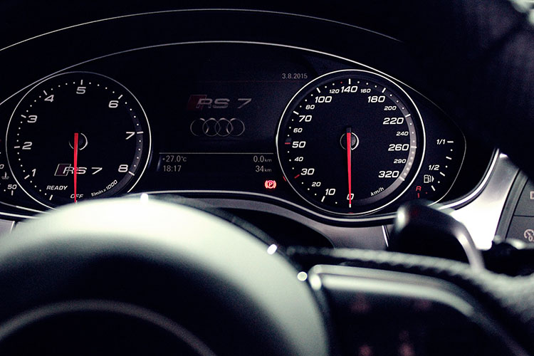 Audi instrument cluster