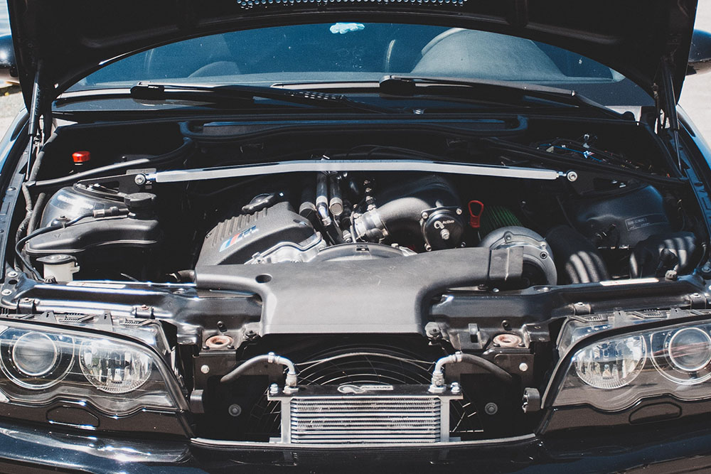 A BMW engine